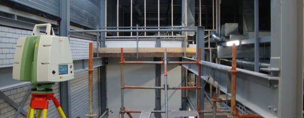 3D Laserscanning en clash detection fabriek Helmond