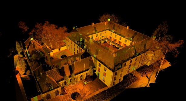 Fratershuis-Tilburg-614 Laserscan van Fraterhuis St Denis Tilburg